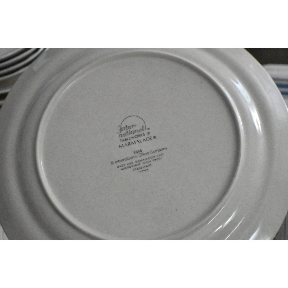 Large Serving Platter International Stoneware‎ Country Geese Whimsical Marmalade